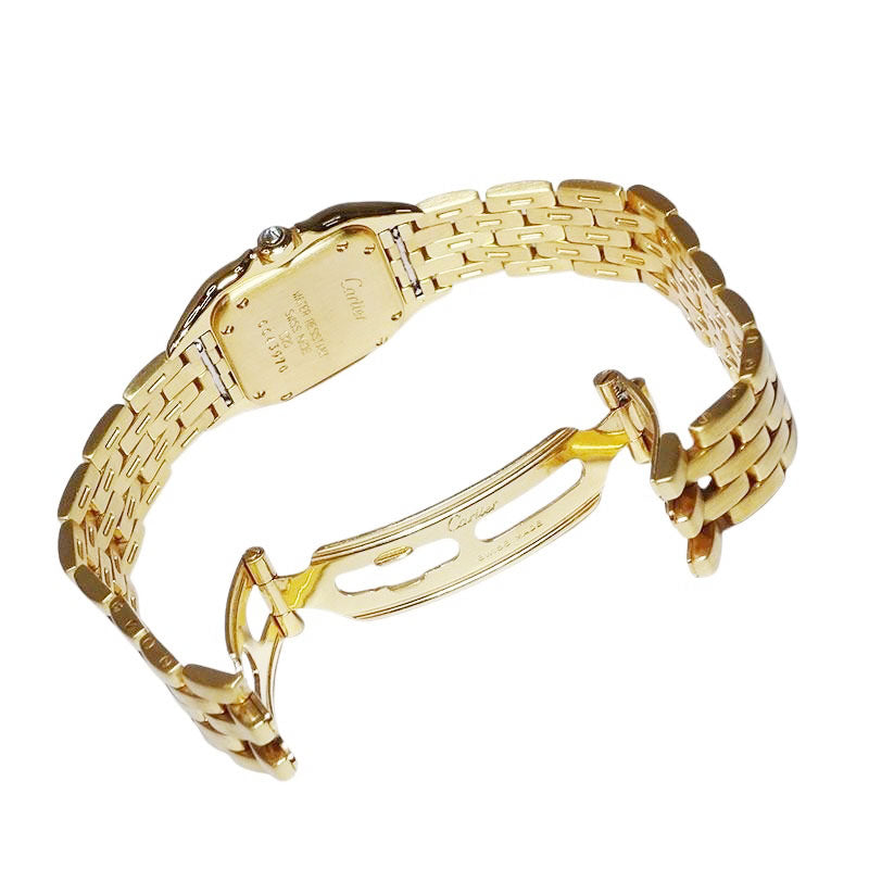 Cartier カルティエ パンテールSM W25033P5/1320 YGコーティング アフターダイヤ【美品中古】