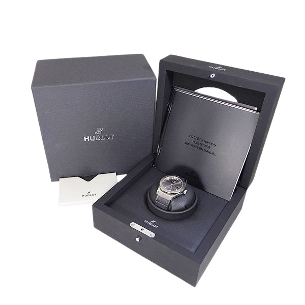 HUBLOT ウブロ クラシックフュージョン チタニウム レーシンググレー 542.NX.7071.LR メンズ 腕時計【中古】