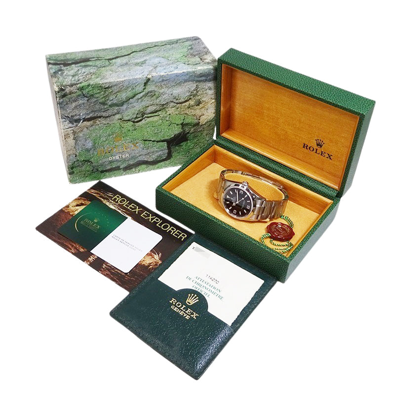 ROLEX ロレックス エクスプローラーⅠ 114270 Y番 メンズ 腕時計【中古】