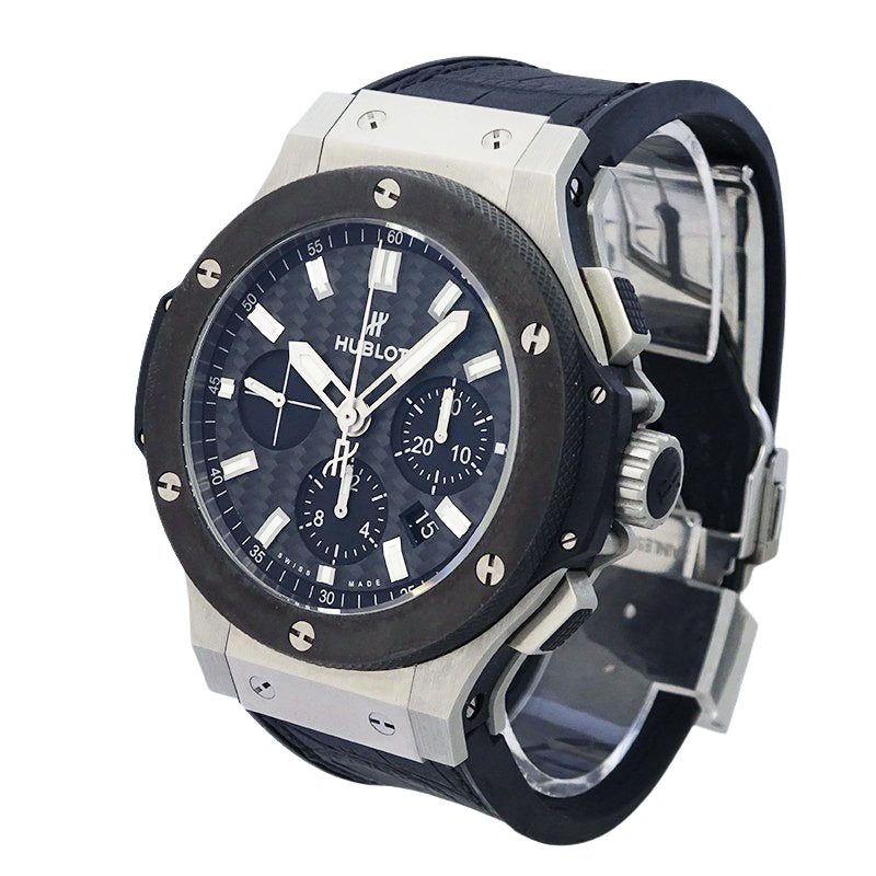 HUBLOT ウブロ ビッグバン エボリューション 301.SM.1770.GR アフターダイヤベゼル メンズ 腕時計【中古】