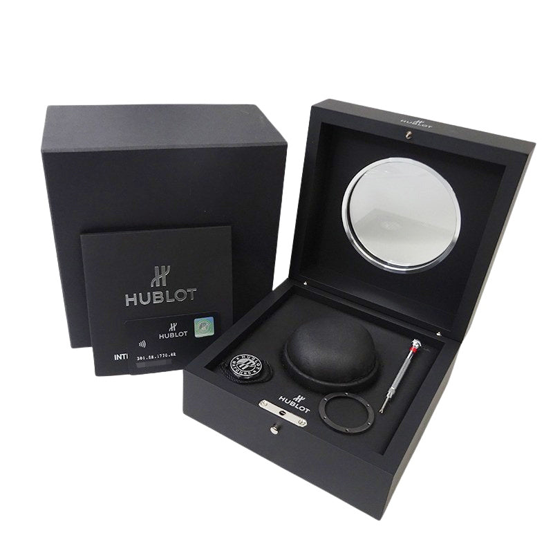 HUBLOT ウブロ ビッグバン エボリューション 301.SM.1770.GR アフターダイヤベゼル メンズ 腕時計【中古】