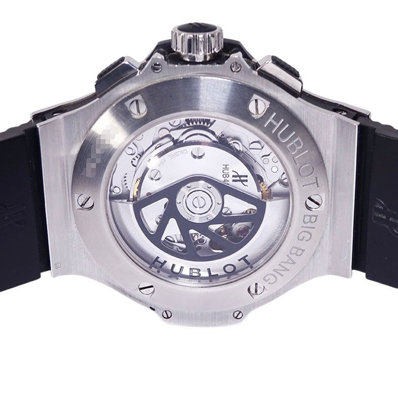 HUBLOT ウブロ ビッグバン スチールセラミック アフターダイヤベゼル 301.SB.131.RX メンズ 腕時計【中古】